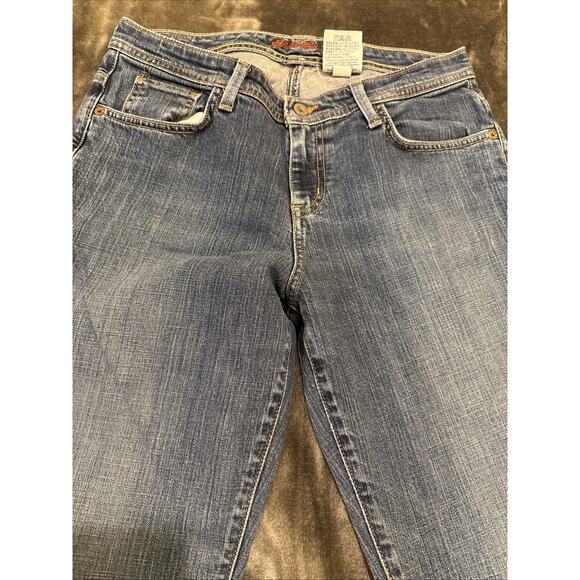 Eddie Bauer Women's Shaped Fit Bootcut Jeans Denim Blue Medium Wash Size 6 - Picture 7 of 16